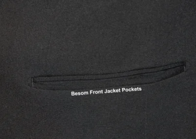 Besom front jacket pockets