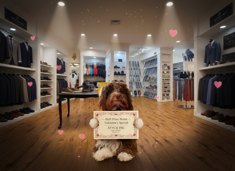 Uomo’s Tailored Travels: Men’s clothier Oxnard CA Valentine’s promotion