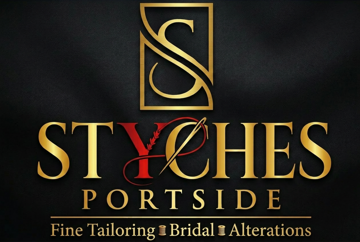 Styches Portside Logo – Fine Tailoring, Bridal & Alterations